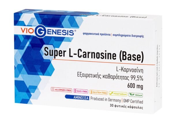 VioGenesis Super L-Carnosine [BASE] 600 mg 30 caps