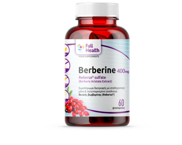 Full Health Berberine 400 mg 60 Vcaps
