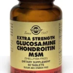 Solgar Extra Strength Glucosamine Chondroitin Msm Συμπλήρωμα Διατροφής Για Χόνδρους Και Αρθρώσεις, 60 Tαμπλέτες